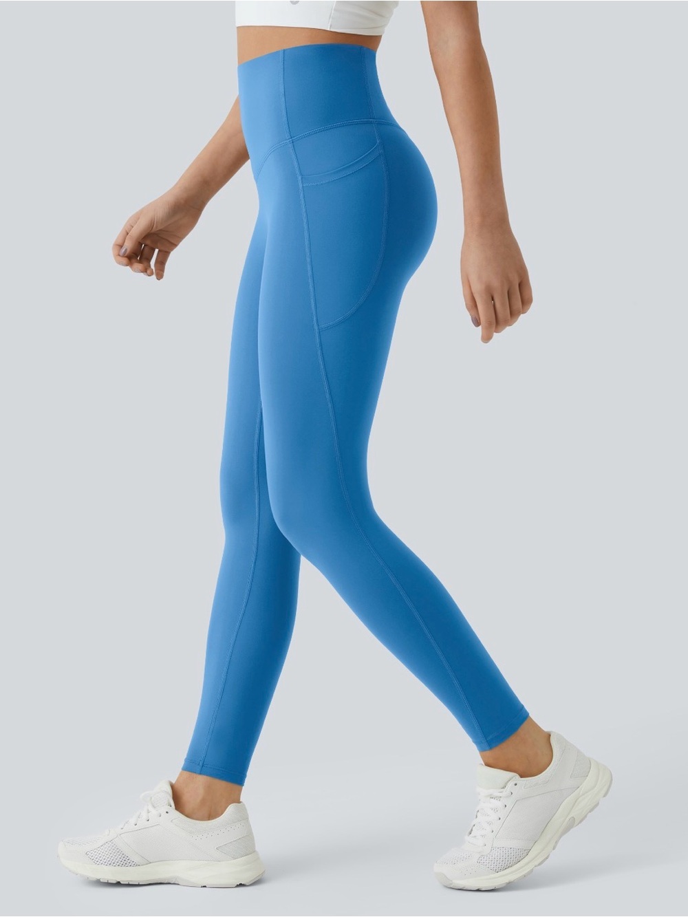 Halara UltraSculpt High Waisted Tummy Control Pocket Shaping Size Large